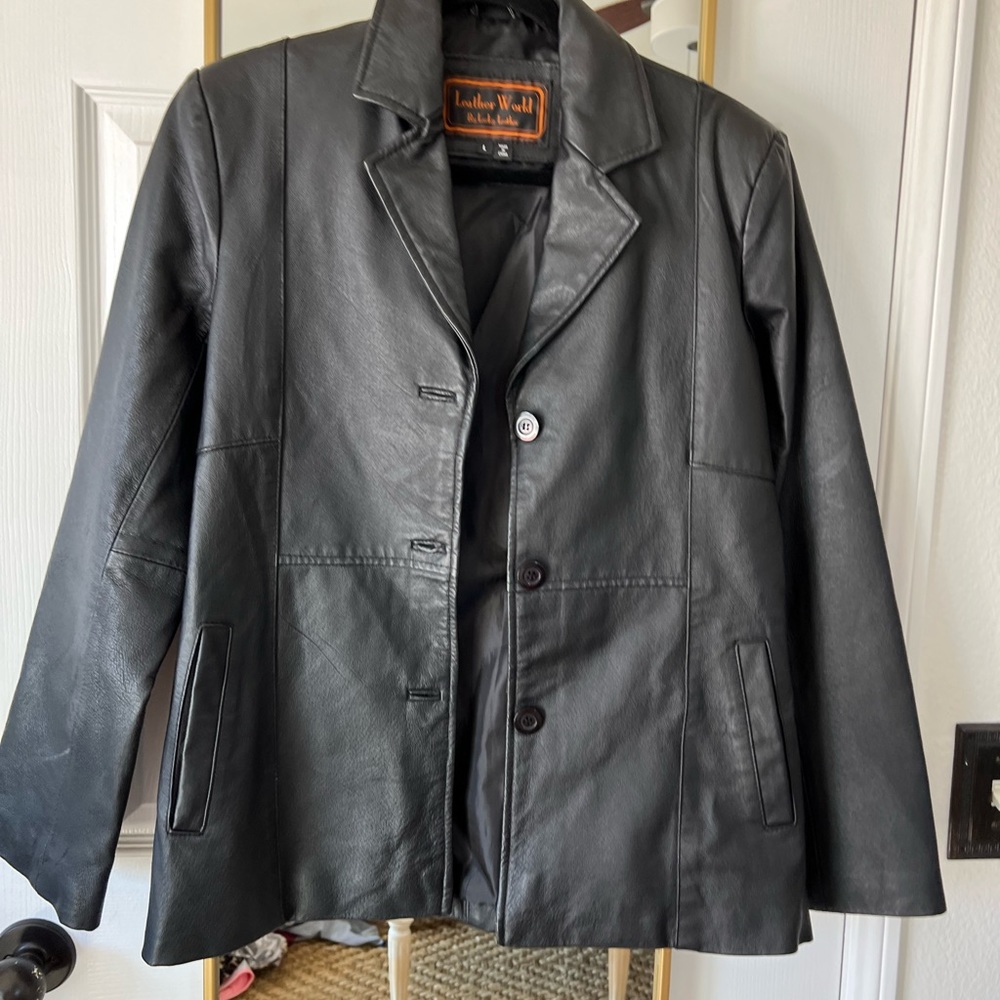 100% Leather Jacket.